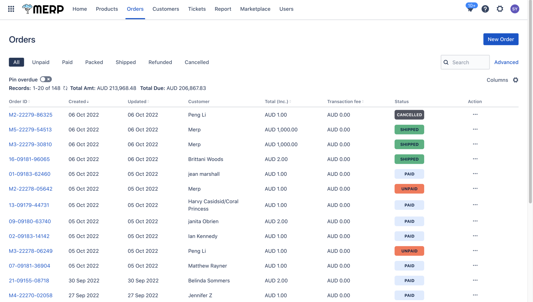 Merp Power Platform Order Support | Merp